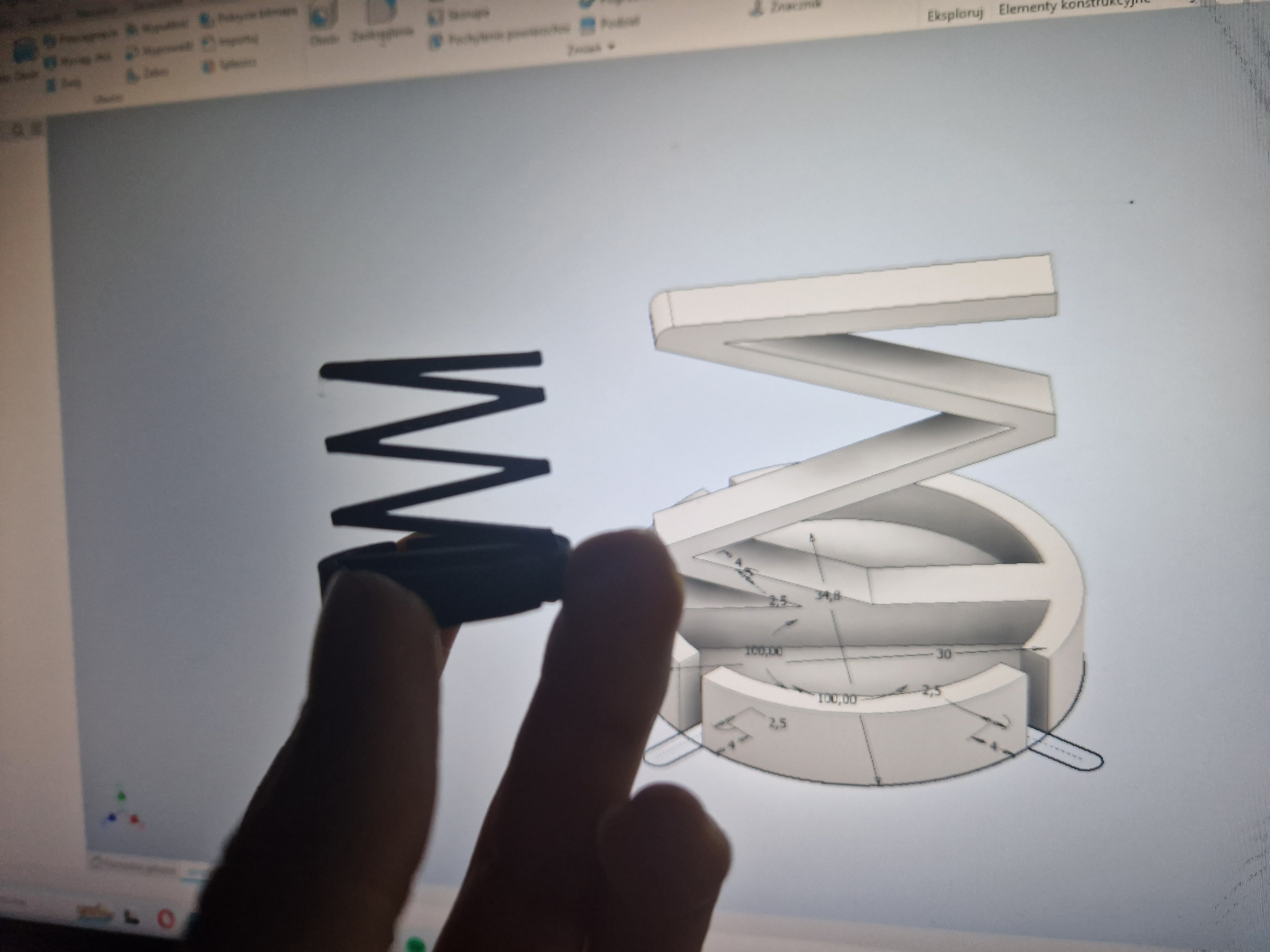 Projektowanie CAD i Druk 3D